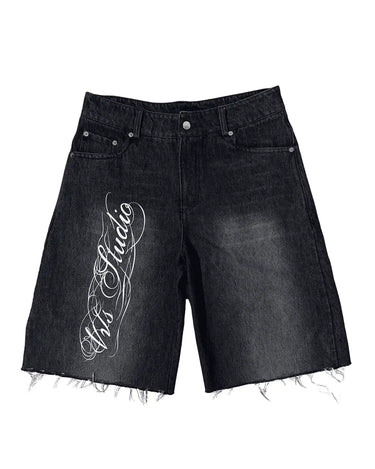 SHORT DENIM WASHED
