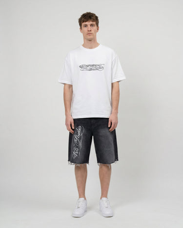 T-SHIRT WHITE - Risk Is A Second Before Silence