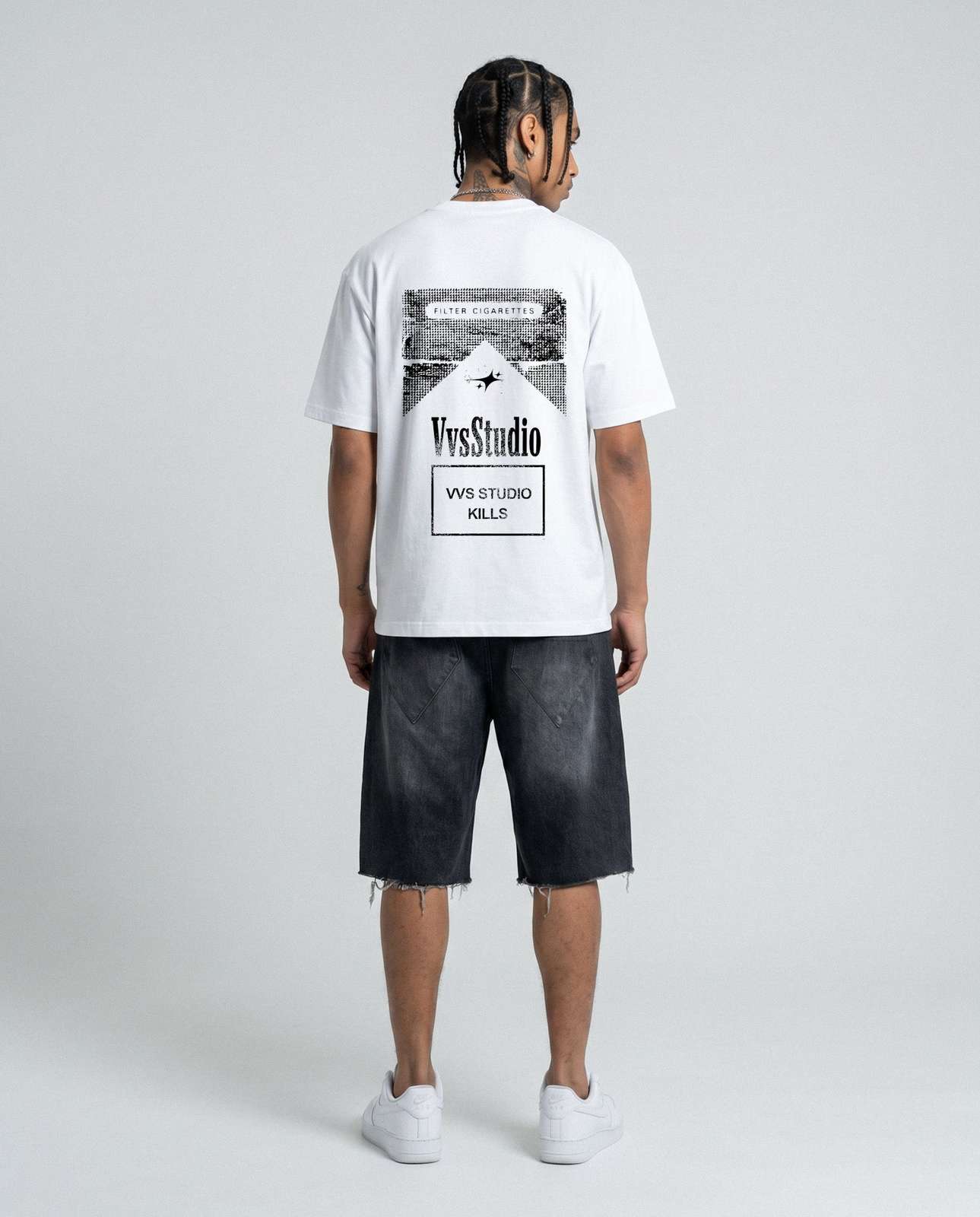 T-SHIRT WHITE - VVS Studio Kills