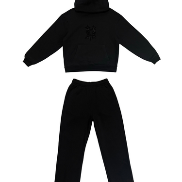 TRACKSUIT STRASSED "COMFY" CAPSULE BLACK