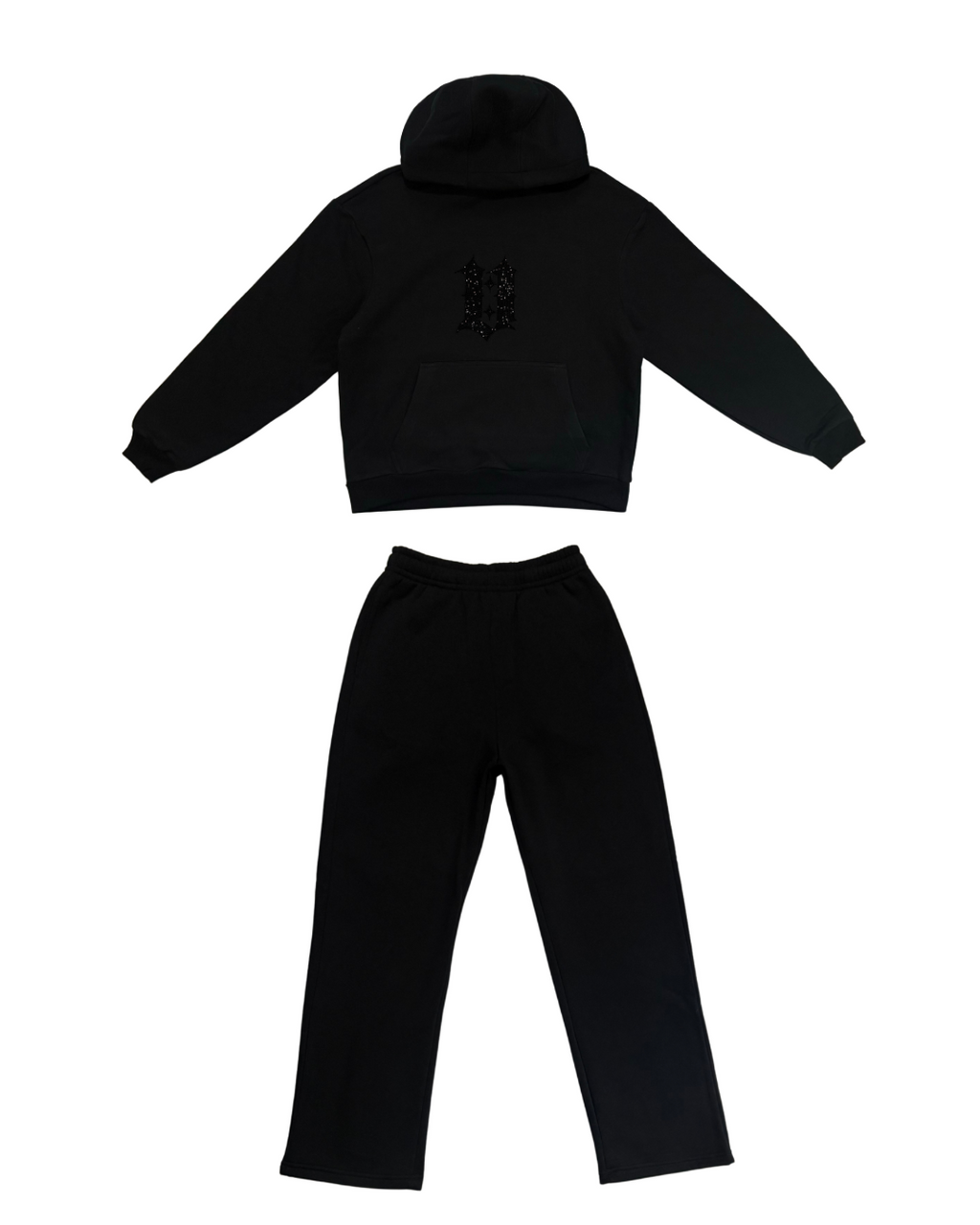 TRACKSUIT STRASSED "COMFY" CAPSULE BLACK