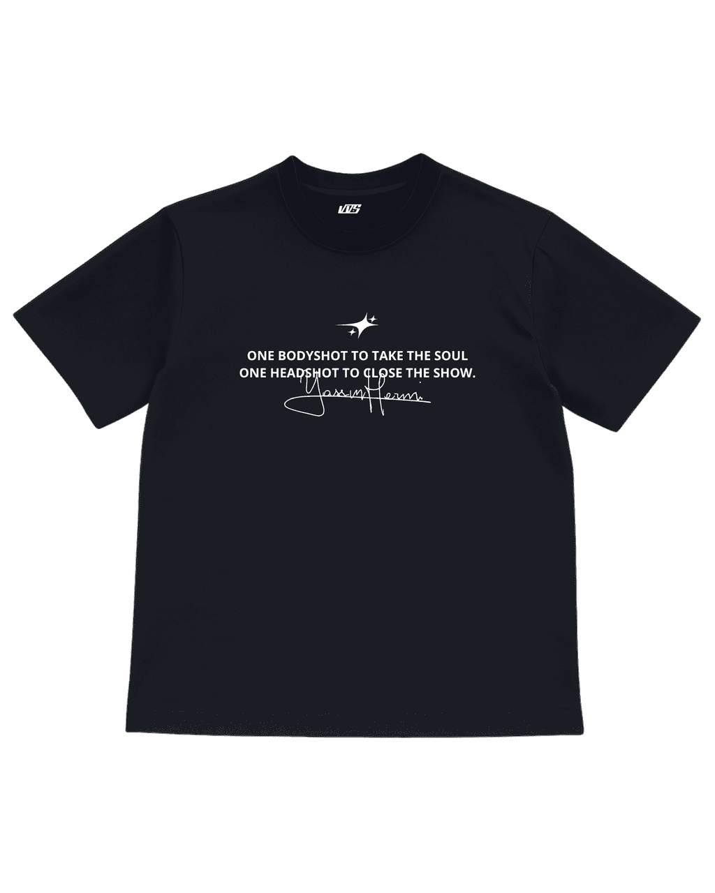 T-SHIRT BLACK - TEAM HERMI