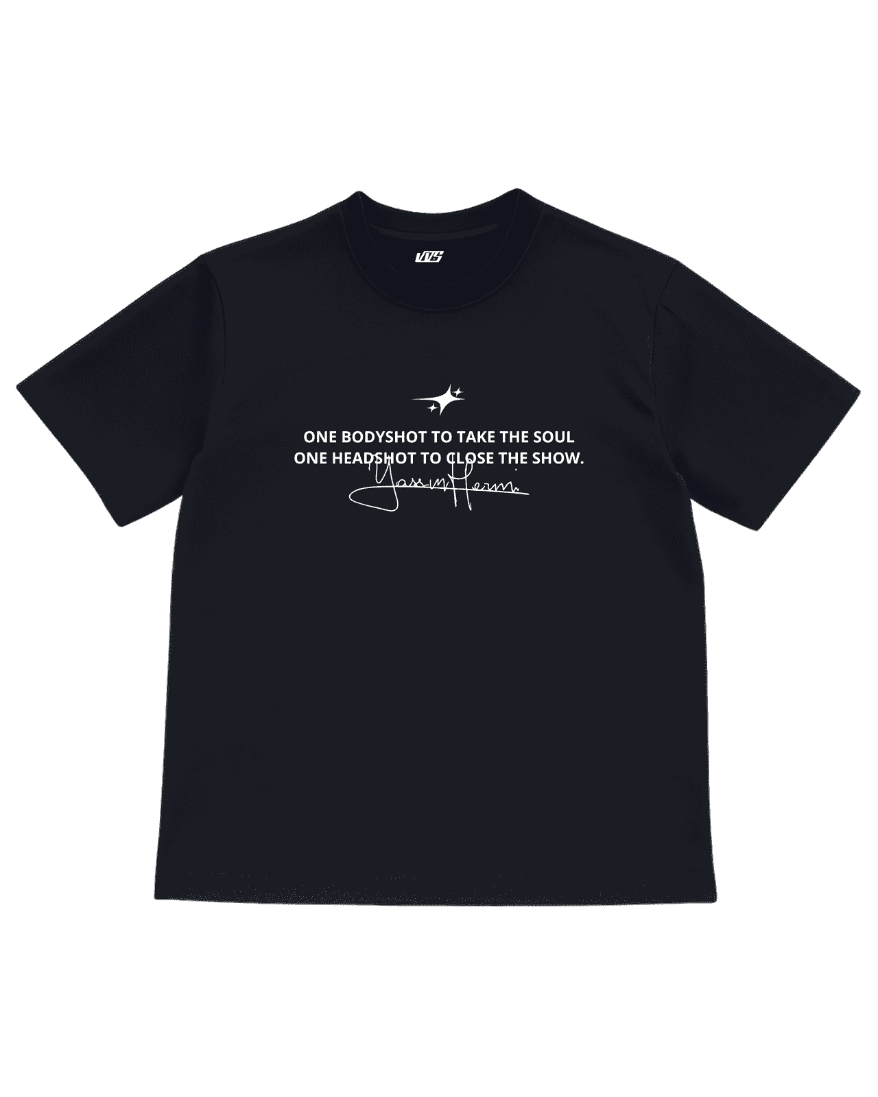 T-SHIRT BLACK - TEAM HERMI