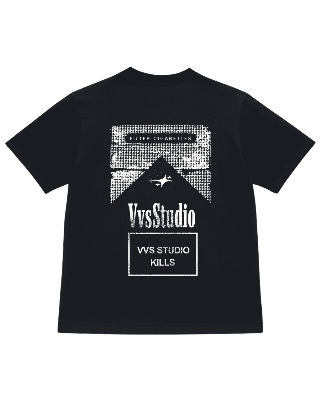 T-SHIRT BLACK - VVS Studio Kills