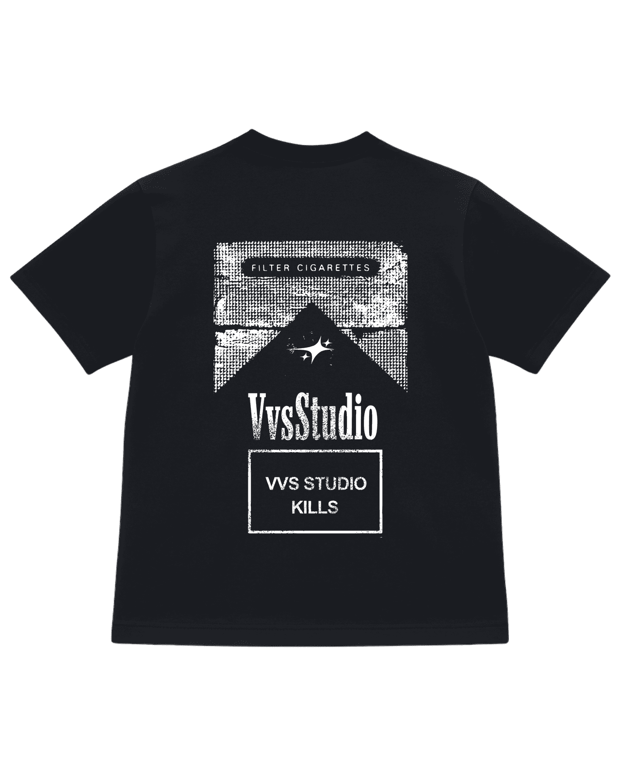 T-SHIRT BLACK - VVS Studio Kills