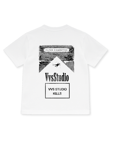 T-SHIRT WHITE - VVS Studio Kills