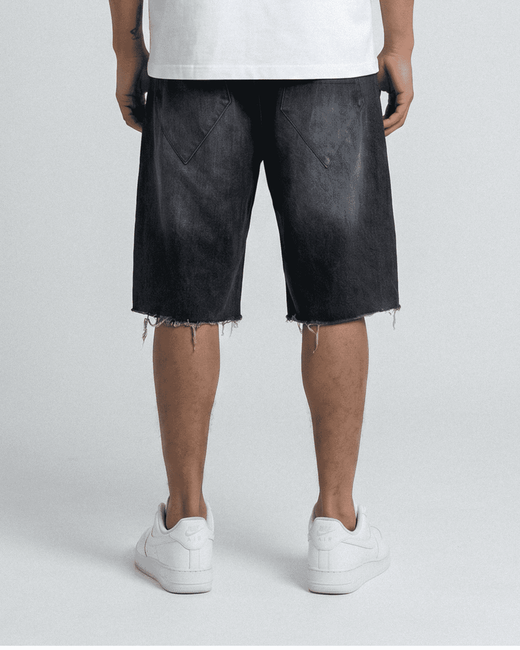 SHORT DENIM WASHED