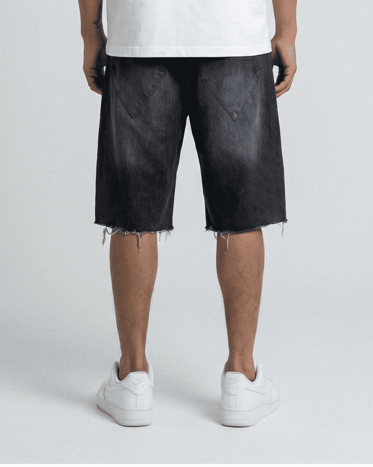SHORT DENIM WASHED