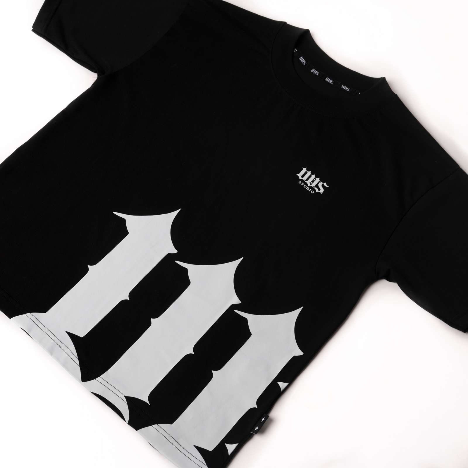 T-SHIRT "SIDE LOGO" - BLACK