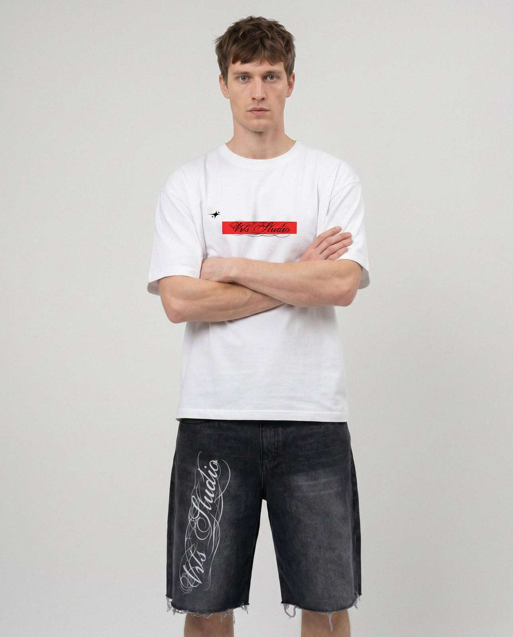 T-SHIRT WHITE - Scared People Never Make It Happen