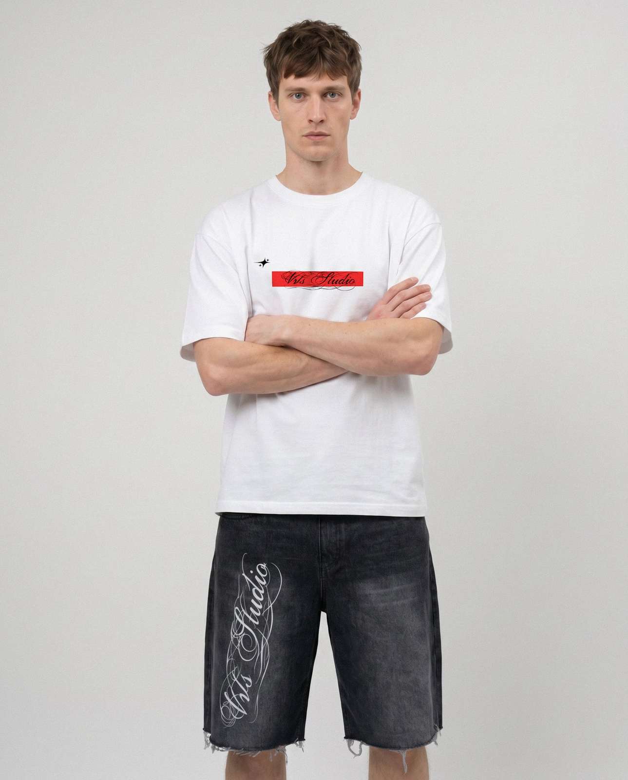 T-SHIRT WHITE - Scared People Never Make It Happen