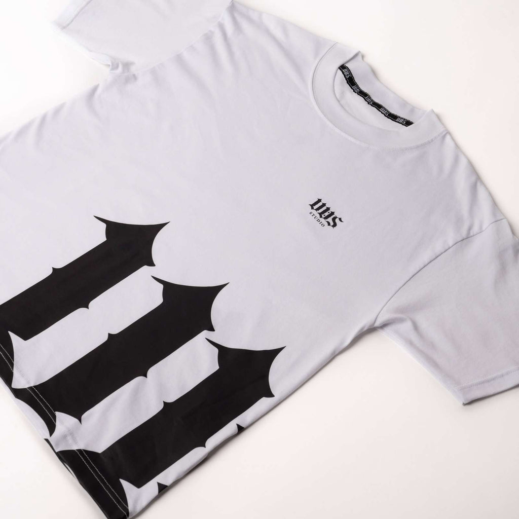 T-SHIRT "SIDE LOGO" - WHITE