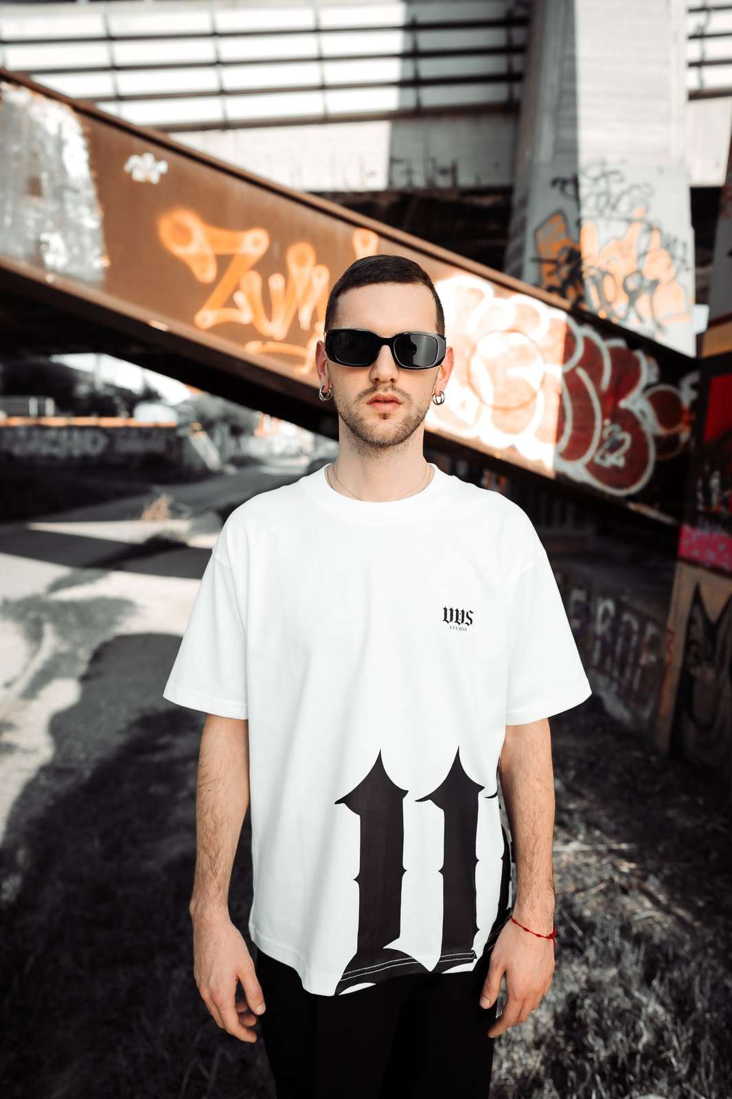 T-SHIRT "SIDE LOGO" - WHITE