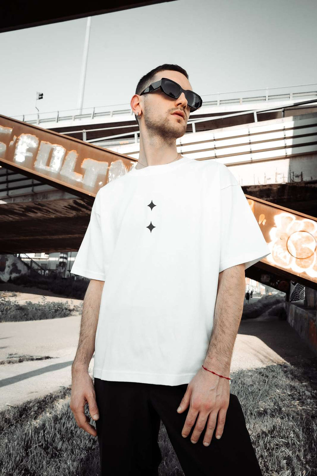 T-SHIRT "GEMS LOGO" - WHITE