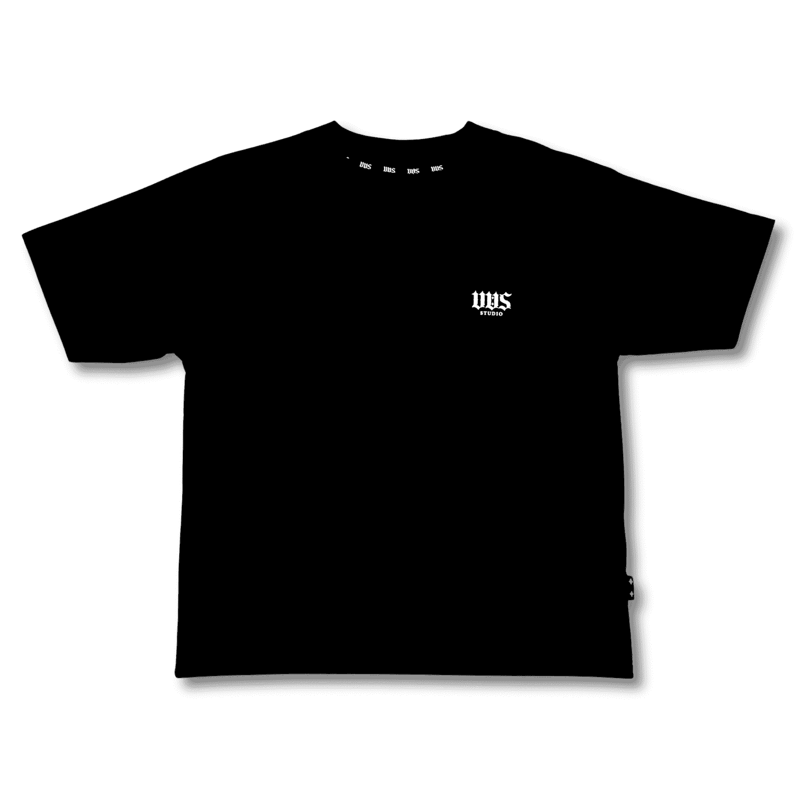 T-SHIRT "VERTICAL" - BLACK