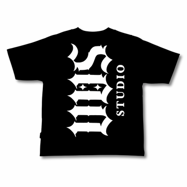 T-SHIRT "VERTICAL" - BLACK